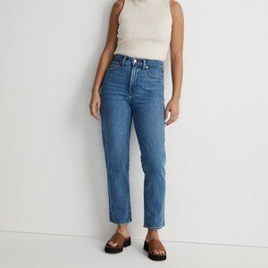 MADEWELL The Tall Curvy Perfect Vintage Straight Jean in Earlwood Wash {AA1}